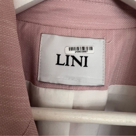 LINI Soft Pink Lined Blazer •0. NWOT - Picture 13 of 13